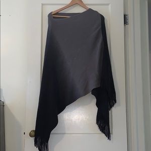 Cotton Bleu poncho style sweater